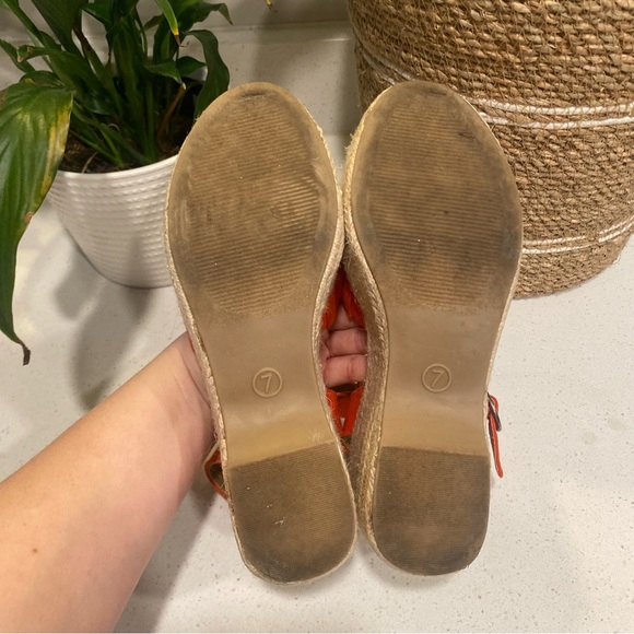 *SOLD* Universal Thread Women’s Platform Sandals Burnt Orange Women’s 7 - Picture 7 of 7
